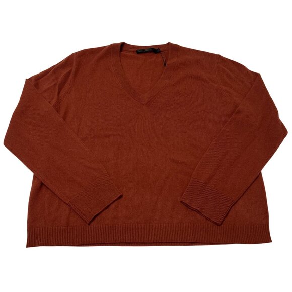 Jenni Kayne Flynn Cashmere Sweater in Sienna - Picture 1 of 5